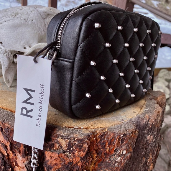 Rebecca Minkoff Handbags - Rebecca Minkoff Studded Black Crossbody Purse